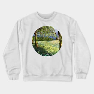 Orchard Scene Circle Version Crewneck Sweatshirt